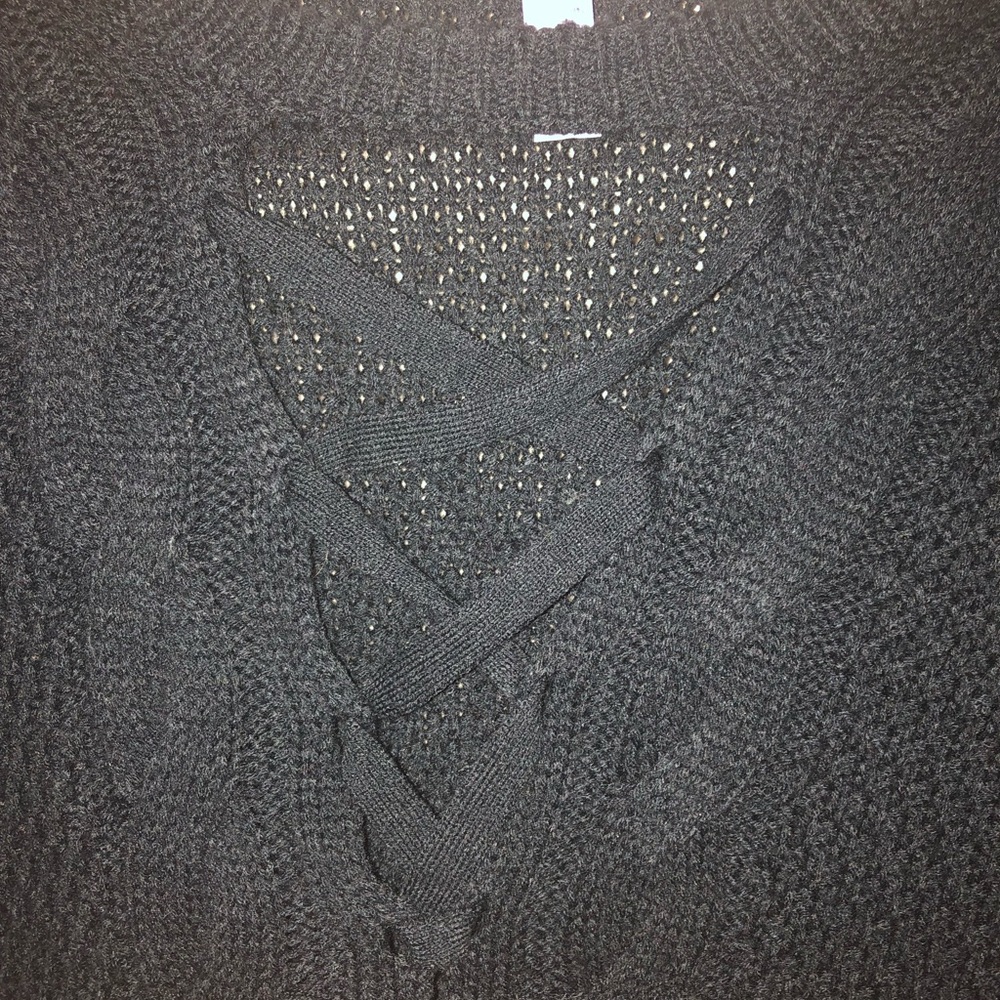 Fun and flirty black sweater